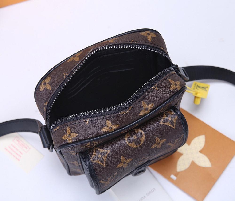 Modern Stylish Calfskin Crossbody Bag
