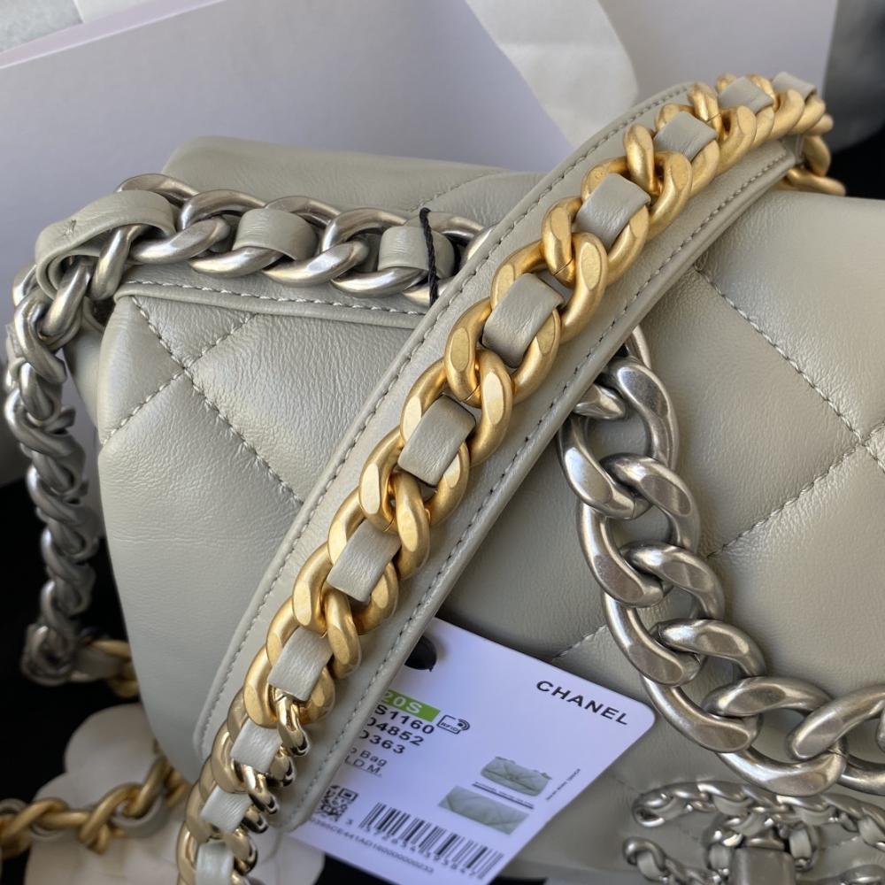 Silver Quilted Shoulder Bag