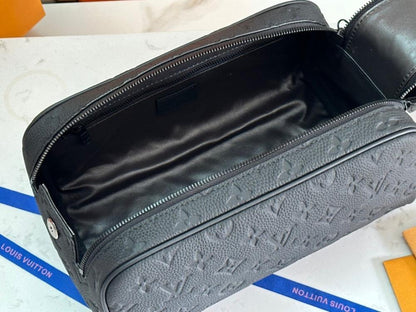Elegant Monogram Leather Travel Bag – Limited Edition