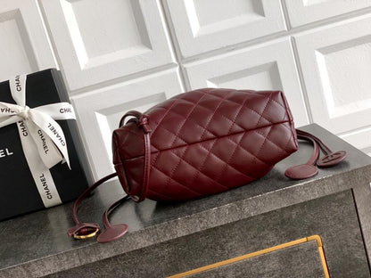 Leather Top Handle Bag
