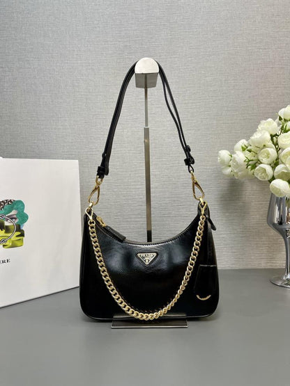 Leather Hobo Bag