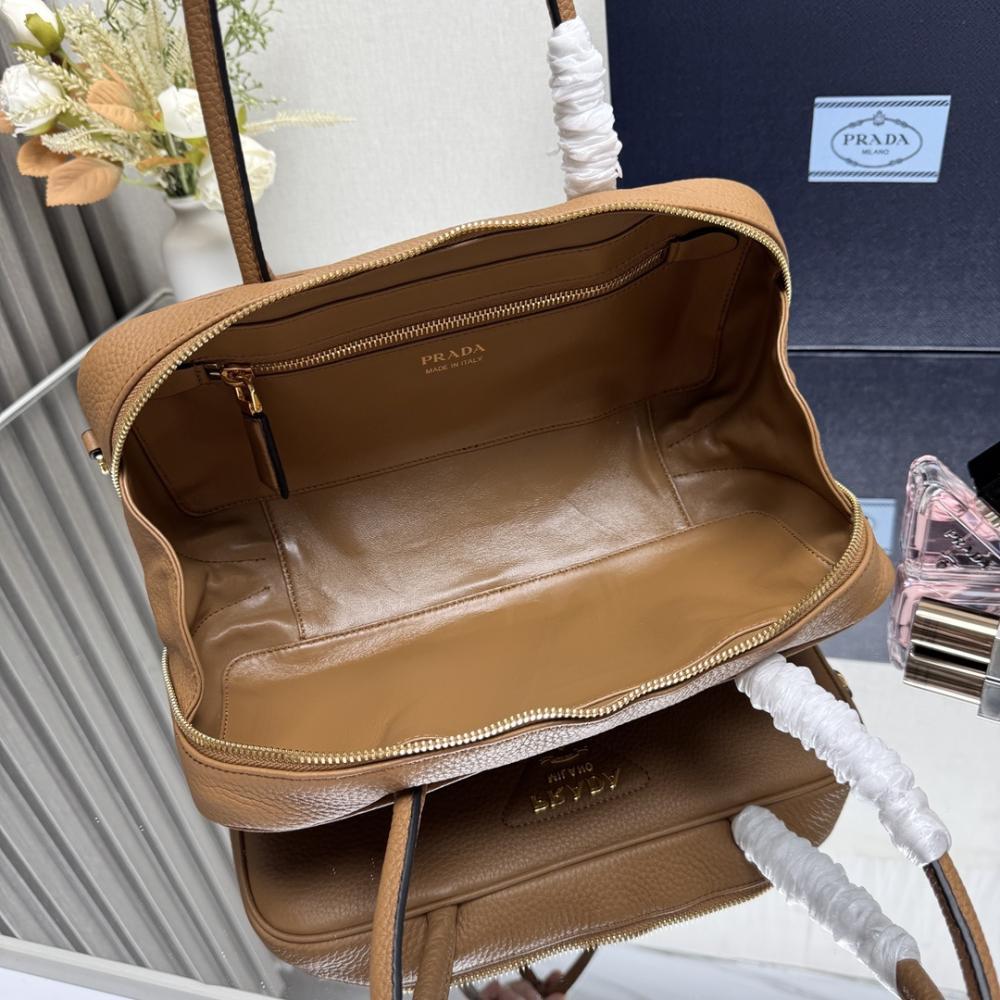 Leather Top Handle Bag