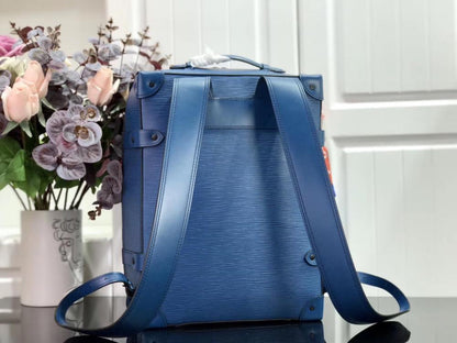 Modern Leather Top Handle Bag