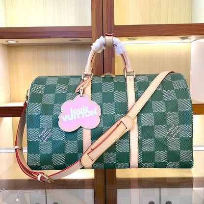 Luxury Refined Leather Travel Bag