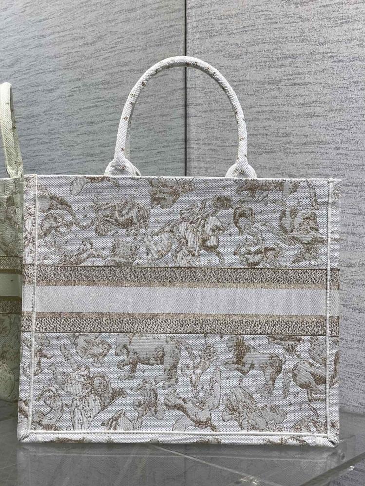 Embroidered Tote Bag