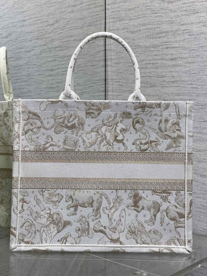 Embroidered Tote Bag