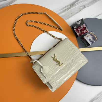 Classic Leather Top Handle Bag