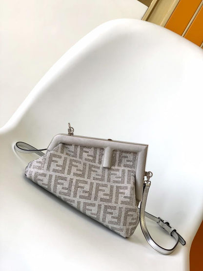 Crystal-Embellished Leather Wallet