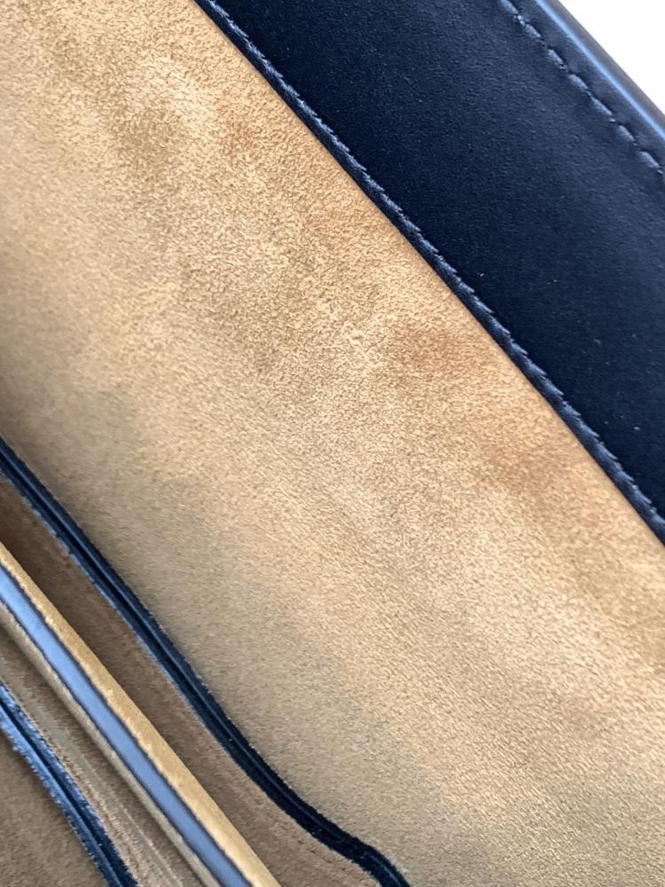 Leather Top Handle Bag