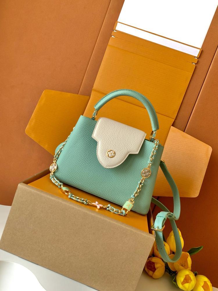 Leather Top Handle Bag