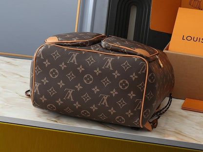 Classic Refined Leather Top Handle Bag