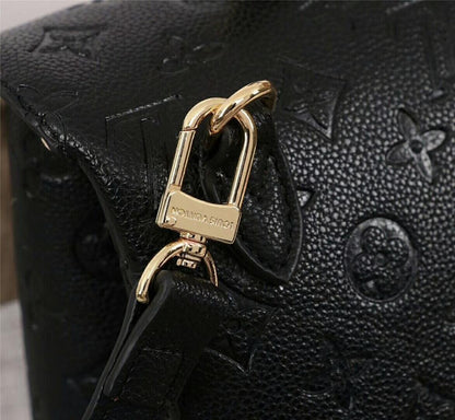 Modern Stylish Pink Monogram Leather Shoulder Bag