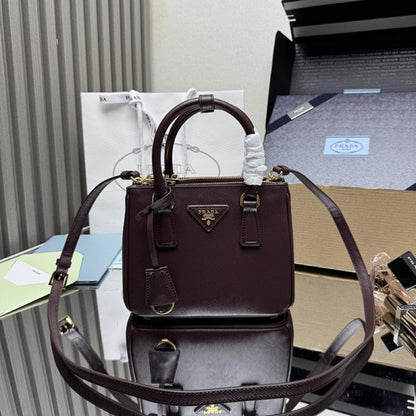 Gold Leather Shoulder Bag