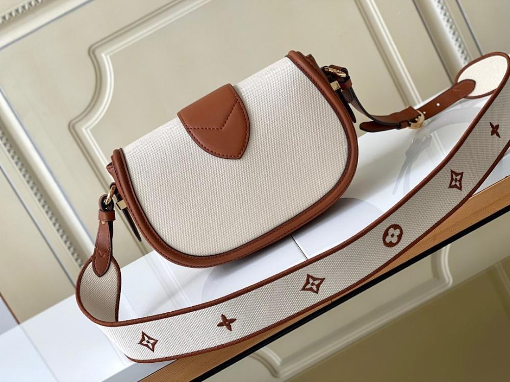 Italian-Inspired Stylish Embroidered Calfskin Shoulder Bag