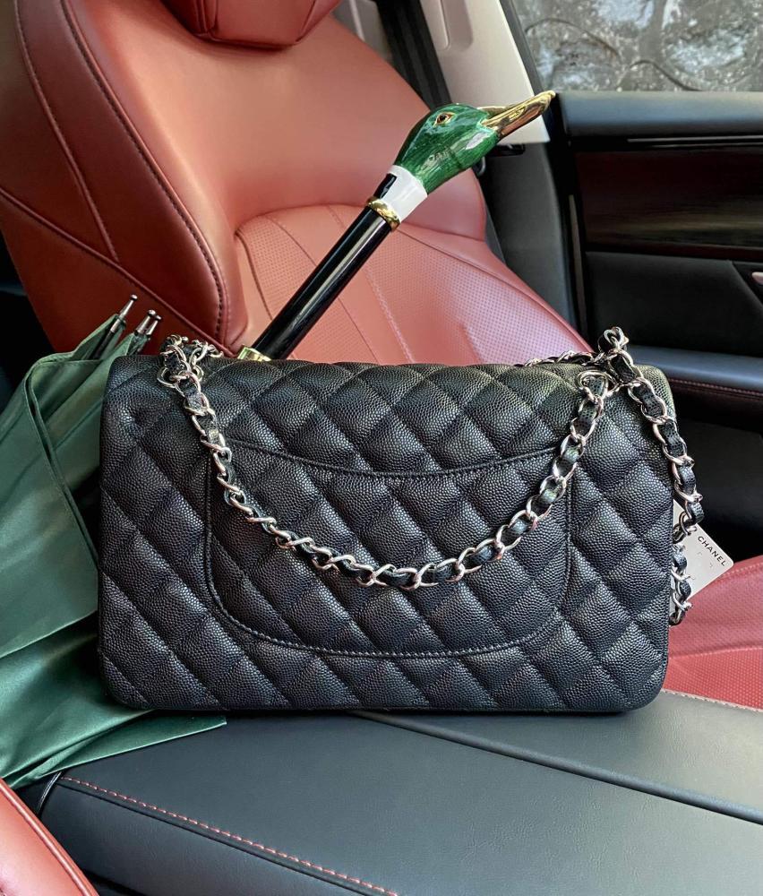 Classic Calfskin Top Handle Bag