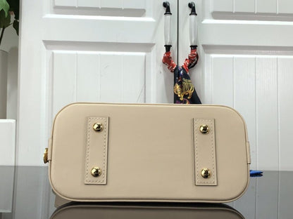 Leather Top Handle Bag