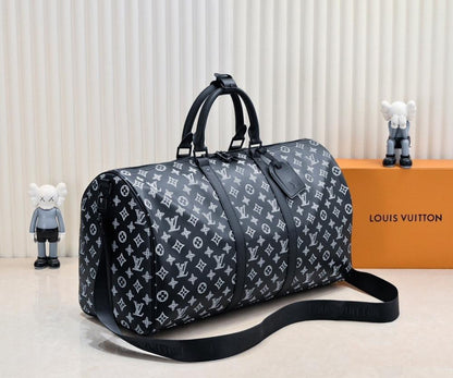 Elegant Printed Leather Top Handle Bag – Limited Edition