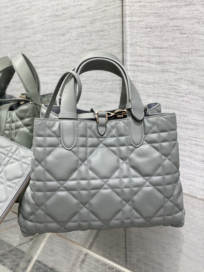 Calfskin Top Handle Bag