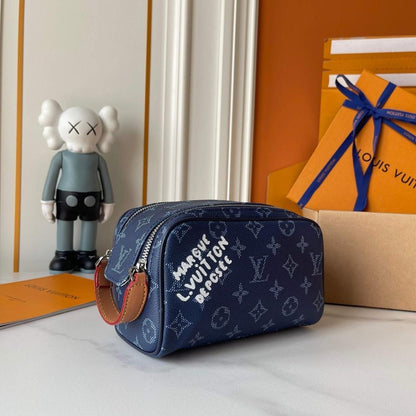 Modern Monogram Leather Crossbody Bag – Limited Edition