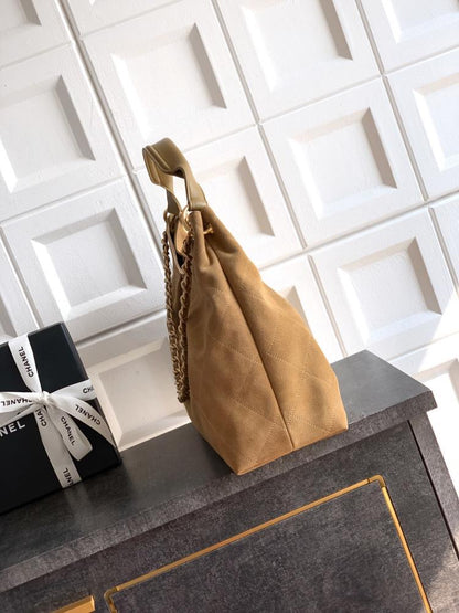 Suede Hobo Bag