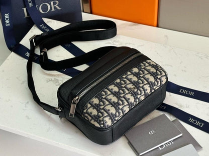 Modern Refined Printed Leather Crossbody Bag