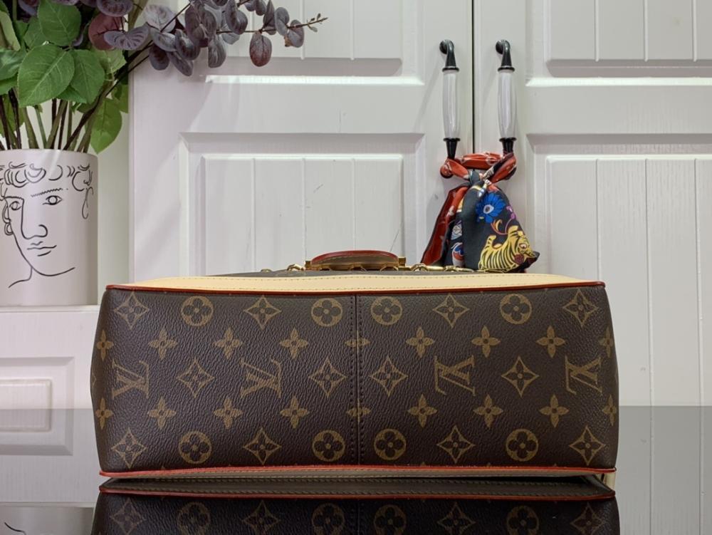 Leather Top Handle Bag