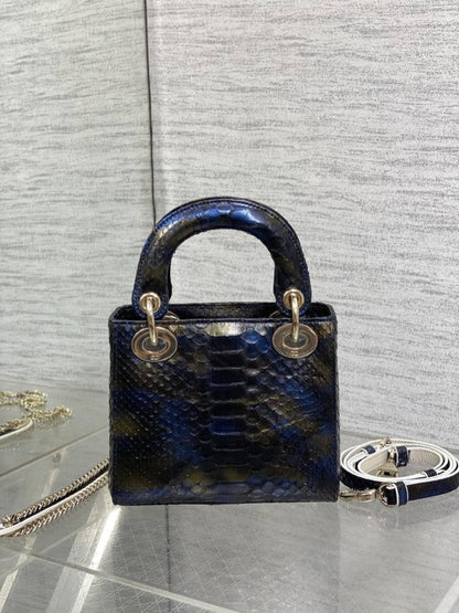 Leather Top Handle Bag