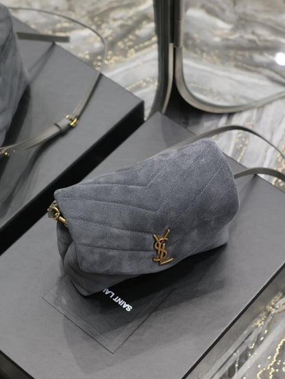 Classic Modern Gold Leather Top Handle Bag