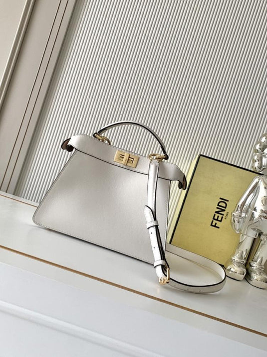 Leather Top Handle Bag