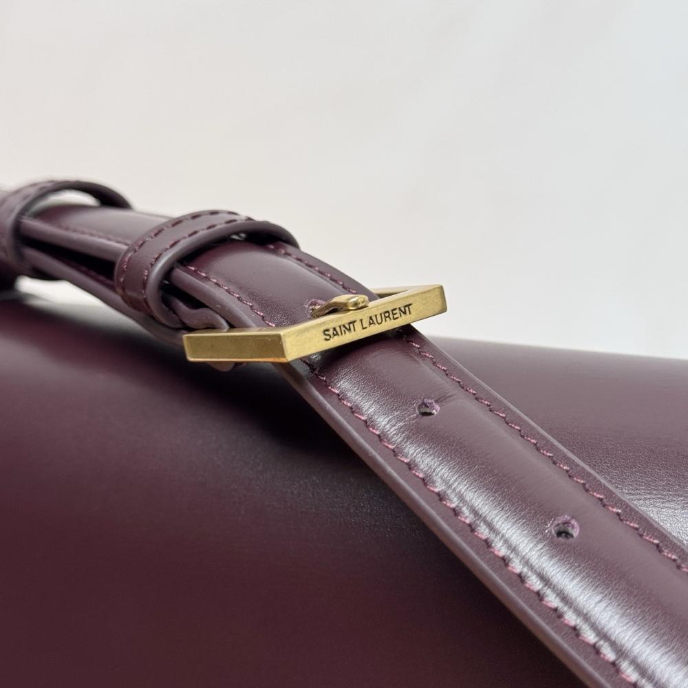 Gold Lambskin Shoulder Bag