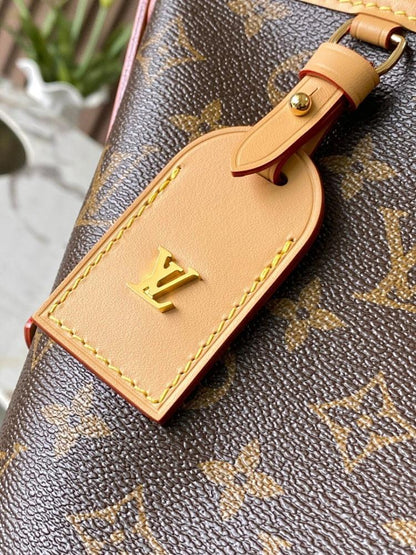 Modern Monogram Leather Shoulder Bag – Limited Edition