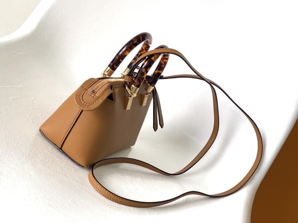 Calfskin Top Handle Bag