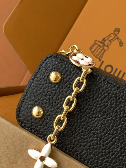 Leather Top Handle Bag