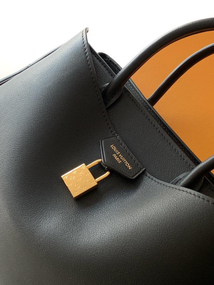 Calfskin Top Handle Bag
