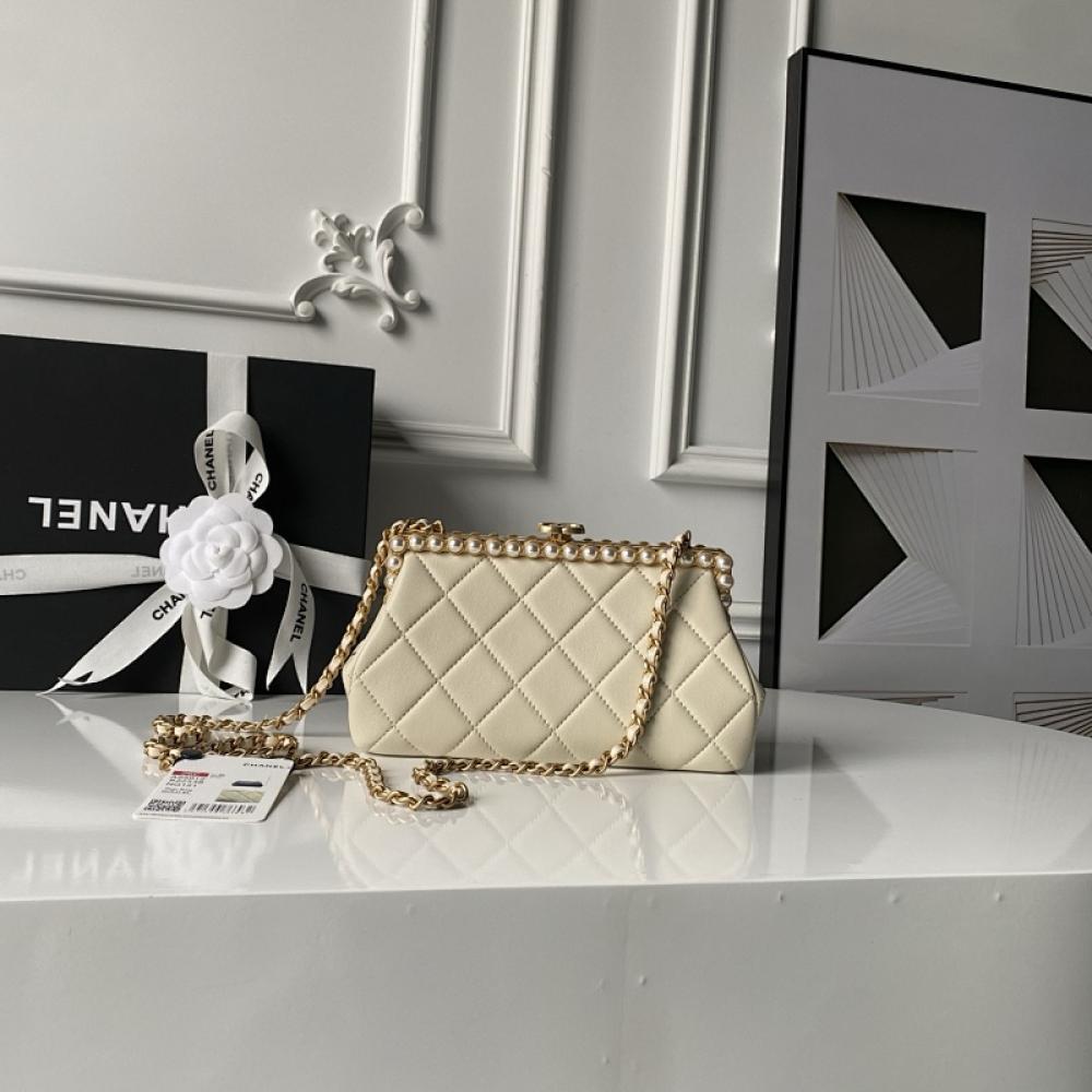Gold Lambskin Wallet