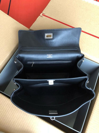 Luxury Stylish Black Leather Bag