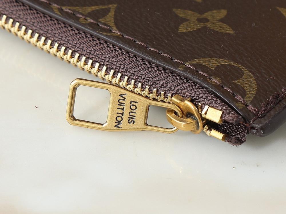 Modern Italian-Inspired Monogram Calfskin Wallet