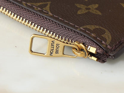 Modern Italian-Inspired Monogram Calfskin Wallet