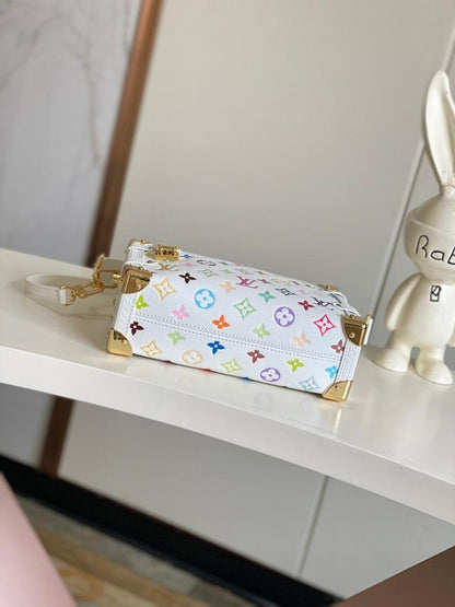 Modern Luxury Monogram Calfskin Travel Bag