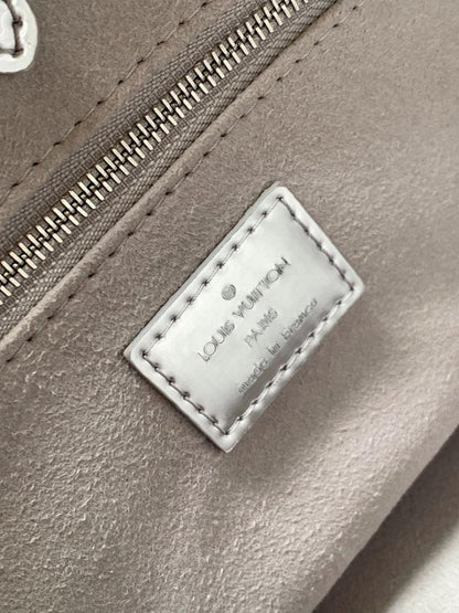 OnTheGo Silver Monogram Tote Bag