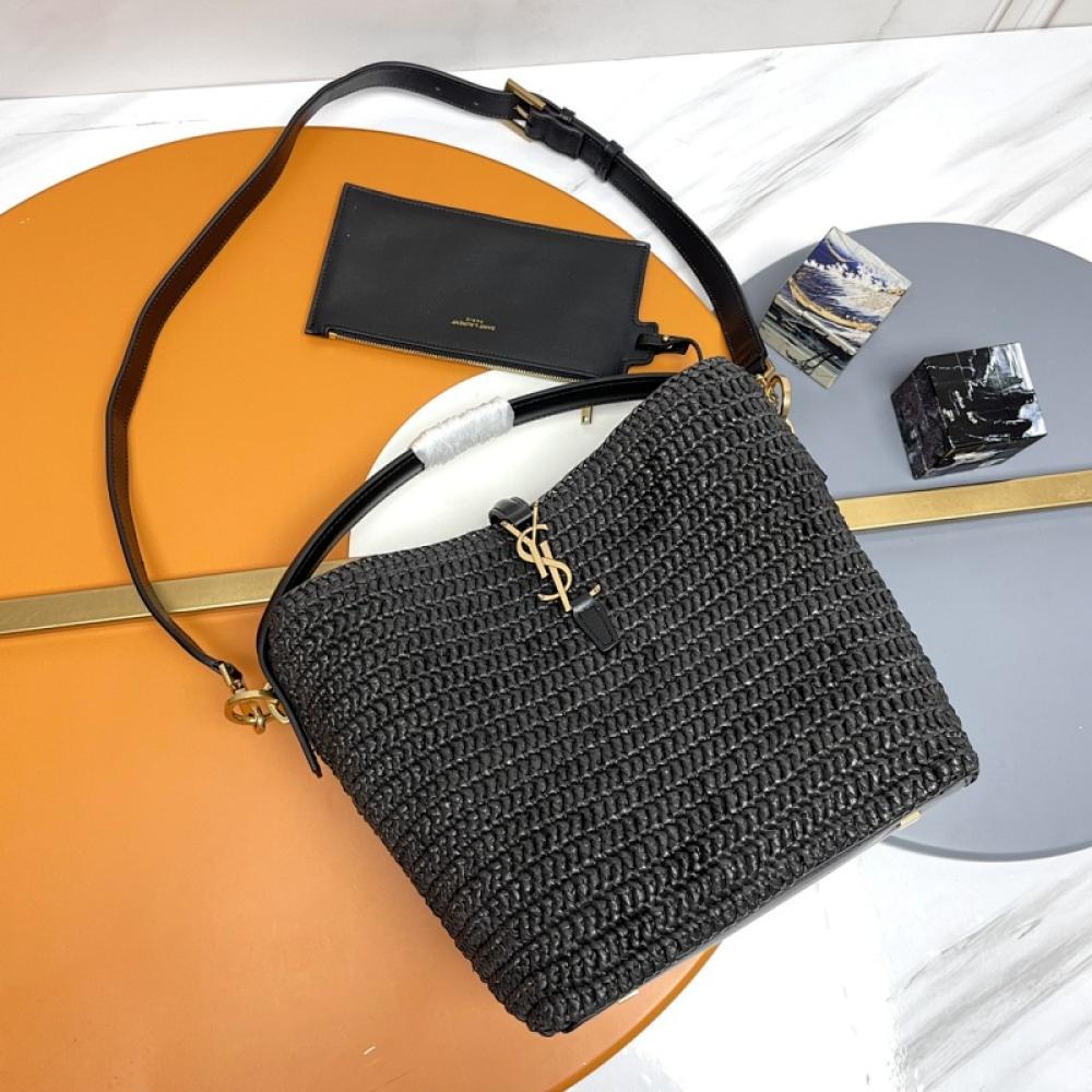 Leather Bucket Bag