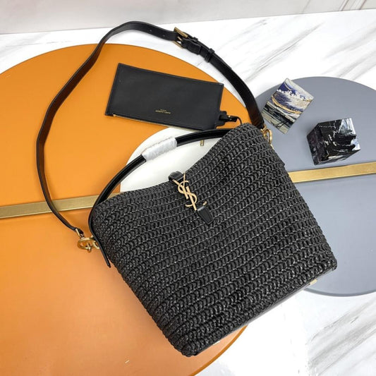 Leather Bucket Bag