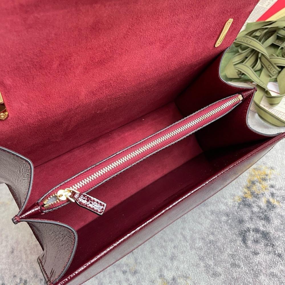 Luxury Refined Top Handle Bag