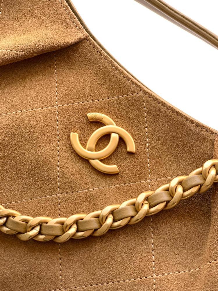 Stylish Suede Hobo Bag