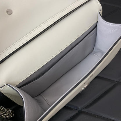 Crystal-Embellished Top Handle Bag