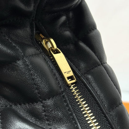 Lambskin Top Handle Bag
