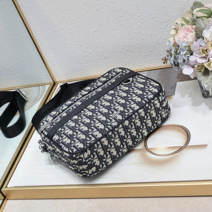 Stylish Black Printed Calfskin Shoulder Bag – Special Edition