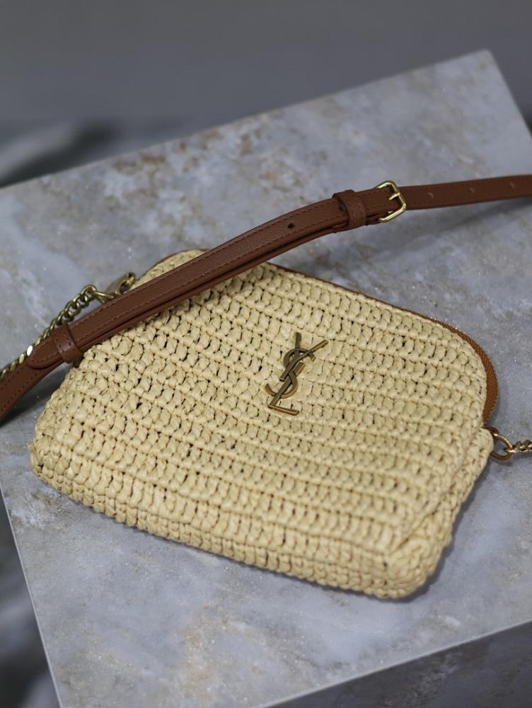 Modern Elegant Woven Leather Top Handle Bag