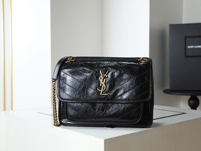 Calfskin Top Handle Bag