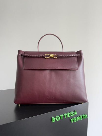 Woven Top Handle Bag